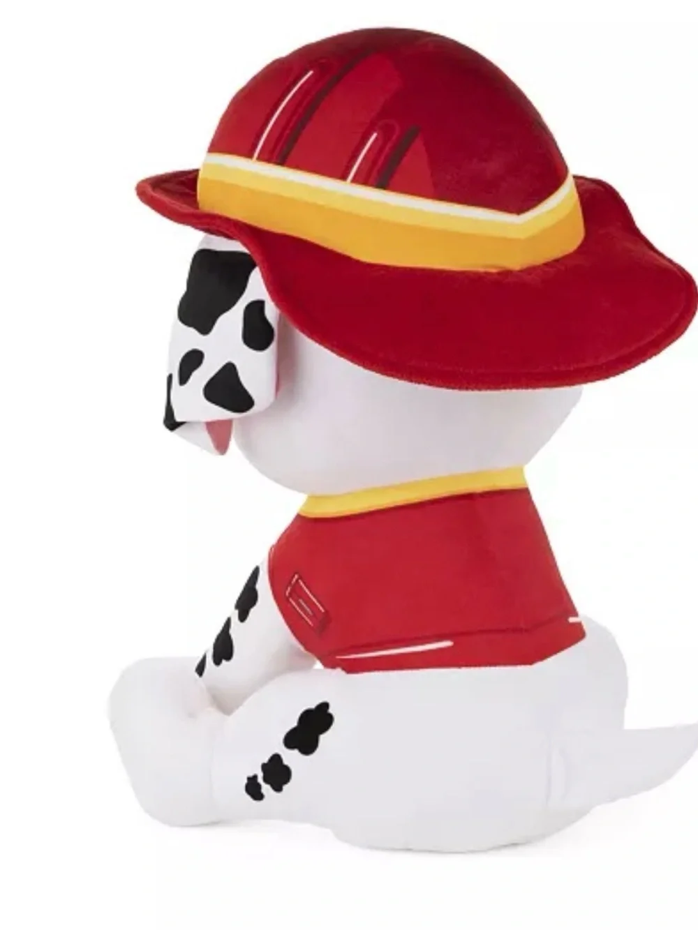 Red Dalmatian Firefighter Plush Dog Toy - Kids Stuffed Animal